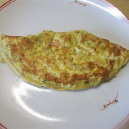 夢シニアさん
今日は♪
魚肉ソーセージの甘目の
オムレツ朝食のトーストに
ピッタリで美味しかったです。
*^-^*ご馳走さまでした♡